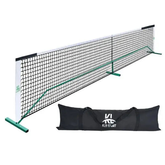 22 FT Pickleball Net Steady Plastic Frame Easy Setup All-Weather Resistant for Outdoor/Indoor Use Backyards Entertainment-0