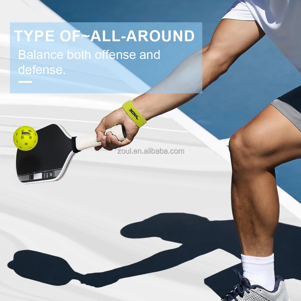 2025 Ben Johns IV 16mm T700 Gen4 Pickleball Paddle with Edgeless Style TFP Foam Core Carbon Fiber Entertainment Level-3