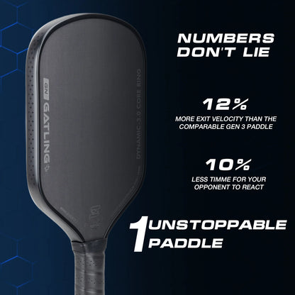 JUSAIN Factory GEN 5 Pickleball Paddle Power Technology Using  T800 Carbon Fiber Paddle-5