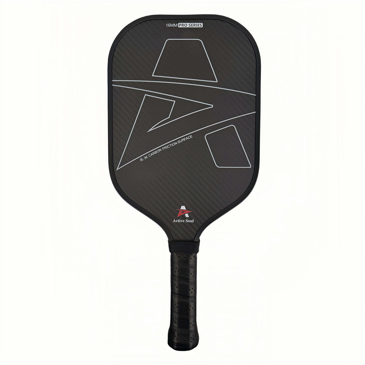 Active Soul T800 3k raw Carbon Fiber Paddle with Honeycomb core -Very Stiff with High friction surface