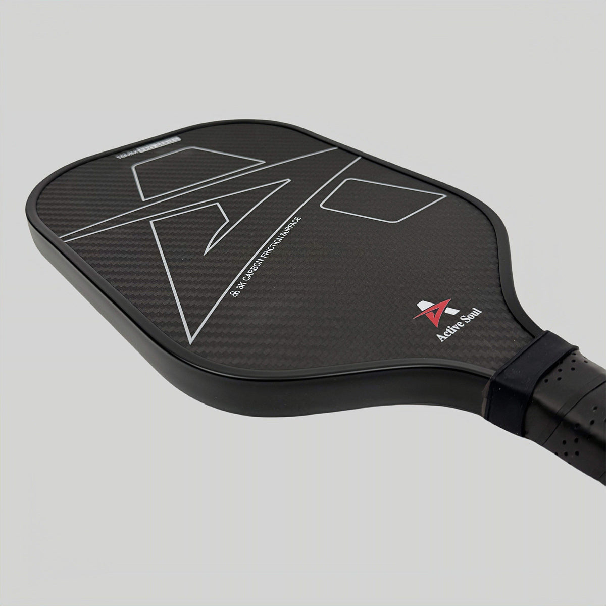 Active Soul T800 3k raw Carbon Fiber Paddle with Honeycomb core -Very Stiff with High friction surface