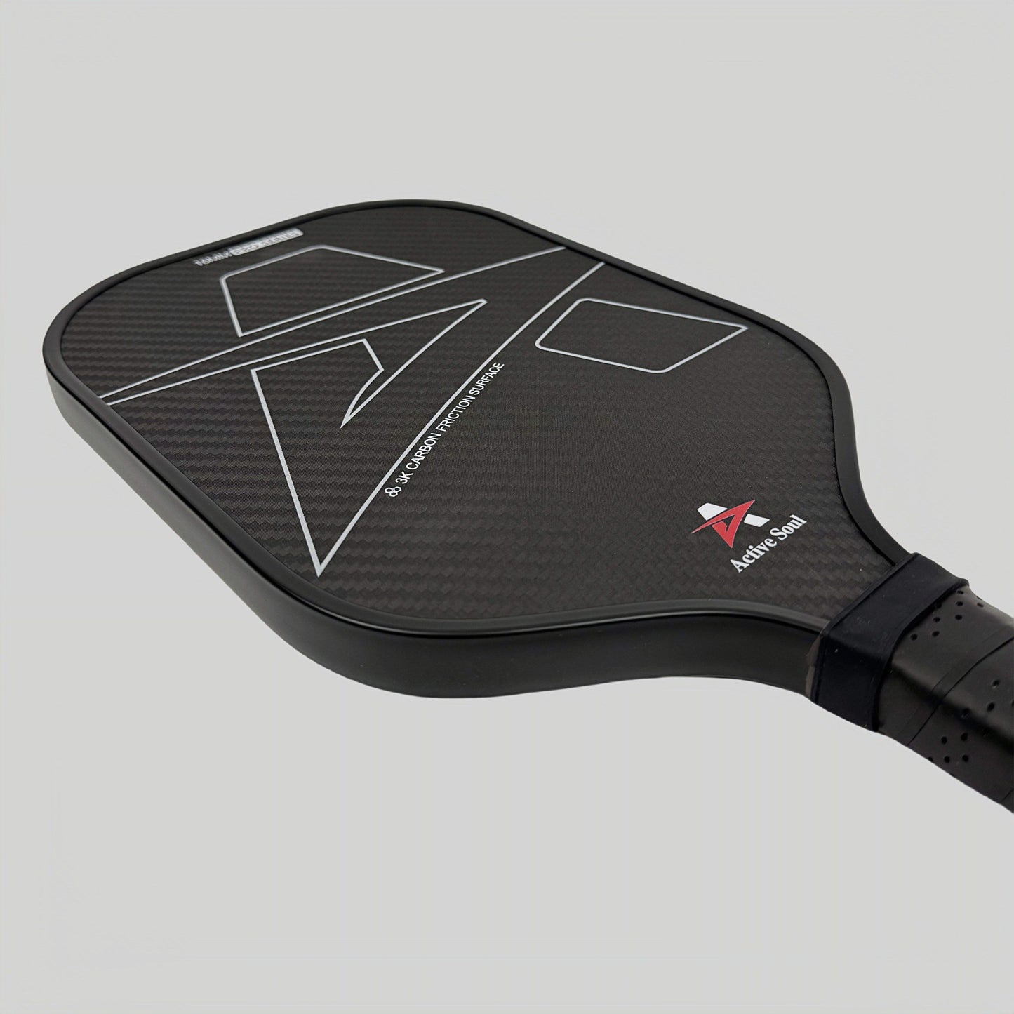 Active Soul T800 3k raw Carbon Fiber Paddle with Honeycomb core -Very Stiff with High friction surface