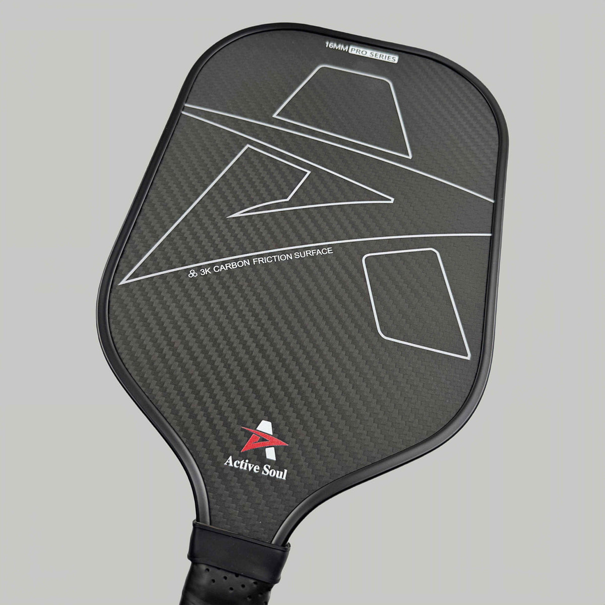 Active Soul T800 3k raw Carbon Fiber Paddle with Honeycomb core -Very Stiff with High friction surface